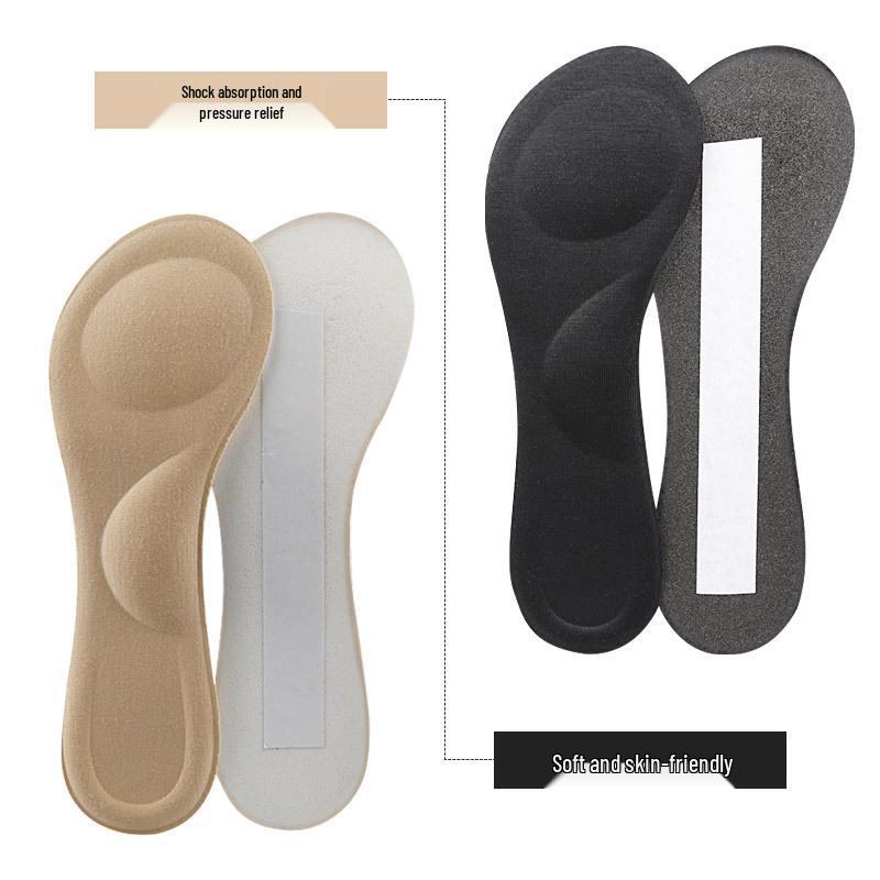 Women's High Heel Cushion Insole: Invisible, Pressure Relief, Soft Shock Absorption, Anti-Slip, Seven-Part Design