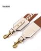 Ma Huang Shi Adjustable 4.5CM Wide Brown Vintage Chain Pattern Bag Strap MHS-F-49