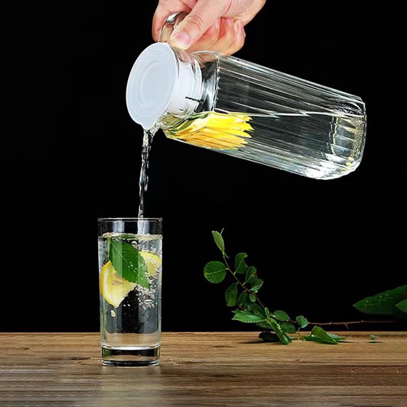 FUGUANG Striped High Borosilicate Glass Pitcher