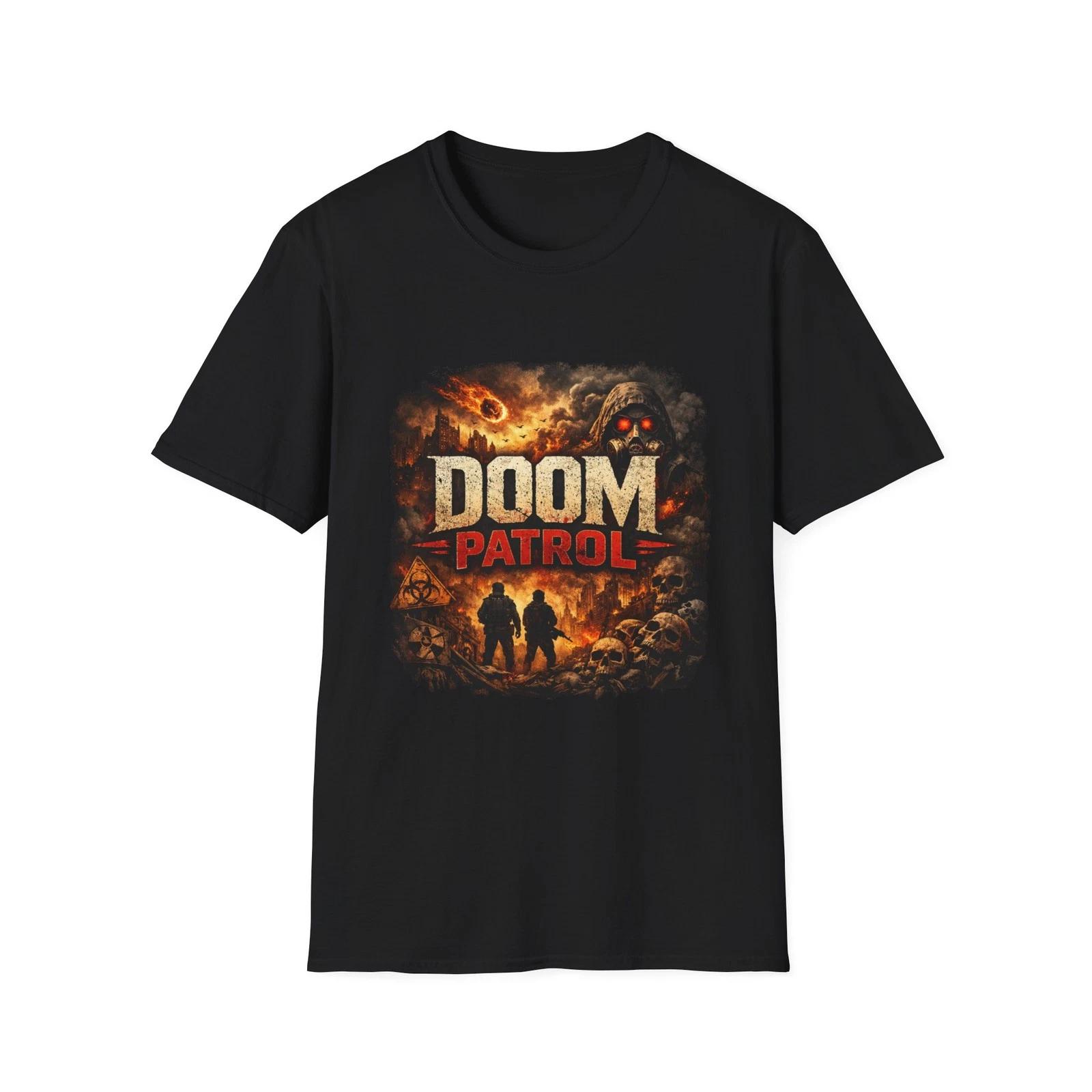 Doom Patrol Графическая Детская Детская Футболка Детская Футболка | Ретро Комикс Хоррор 140