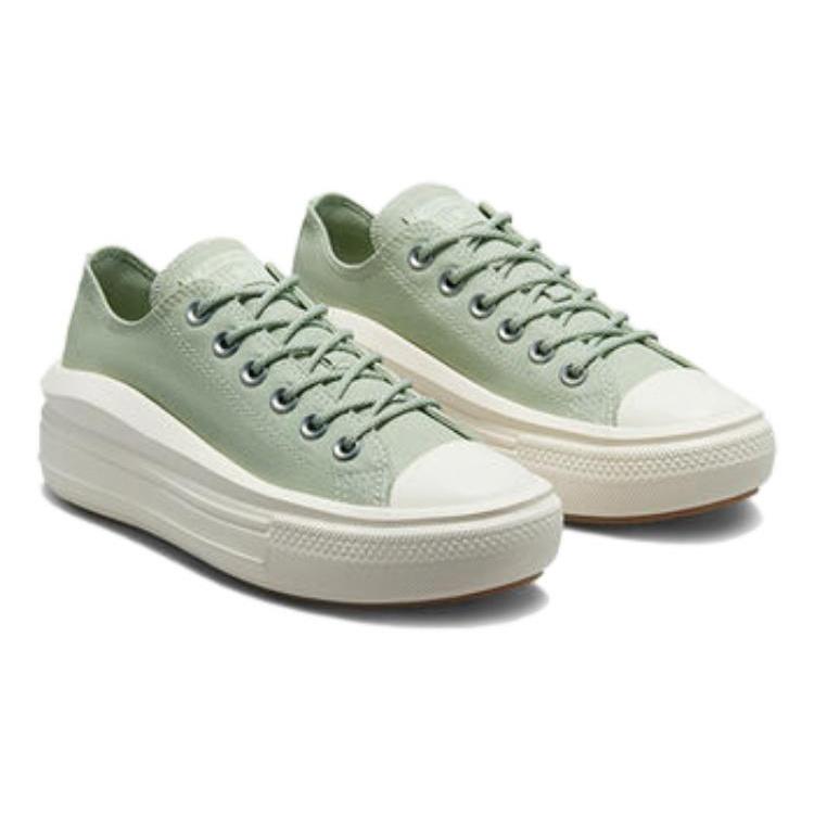 (WMNS) Converse Chuck Taylor All Star Move Platform Low 'Summit Sage' Women's A03558C