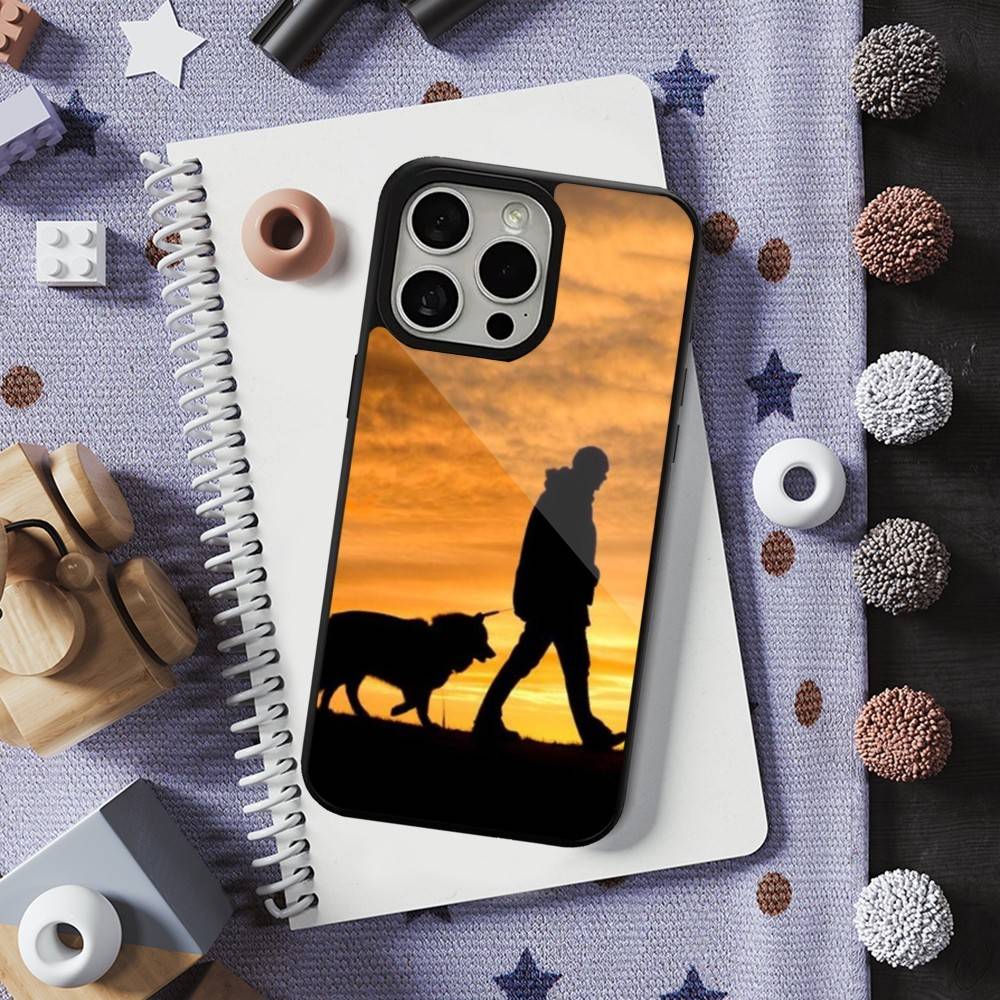 Hunter Dog For iPhone 15,Mini,13,Max,11,12,Pro,16,17,14,Plus,For Magsafe,Magnetic Wireless Charging Case