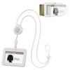 BONE Name Holder with ID Card ID Badge Card Pass Neck Employee ID Card IC Card Card Name Badge Neck Stylish Character Soft To the Silicone Reel,