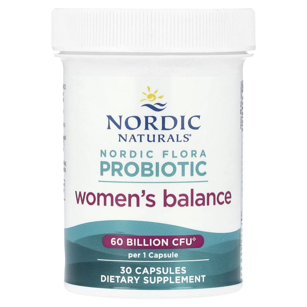 Nordic Flora Probiotic, Women's Balance, 30 Capsules