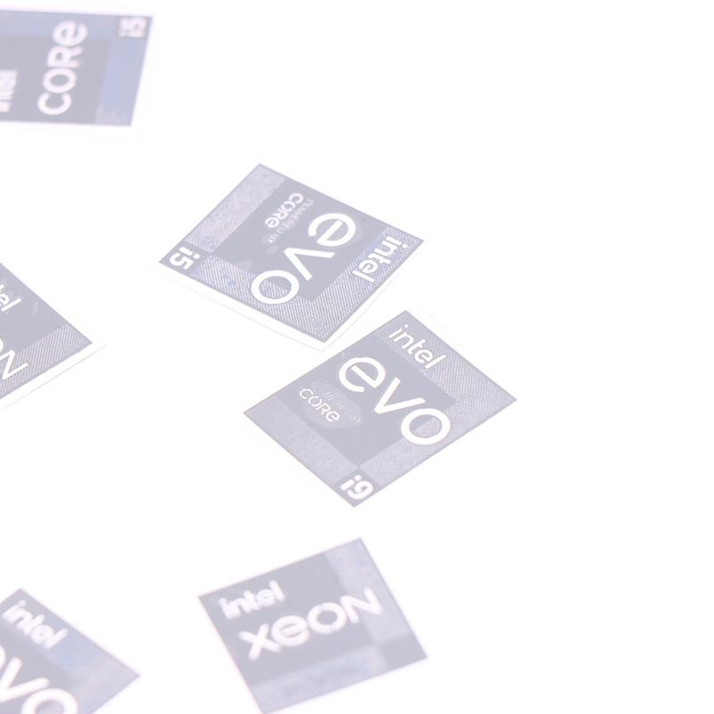 Adesivo per Computer Sticker 11ª Generazione 11Th Generation Ccore I9 Evo I7 I5 Win10