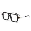 New  Sunglasses European and American Fashion Street Pography Square Frame Sunglasses