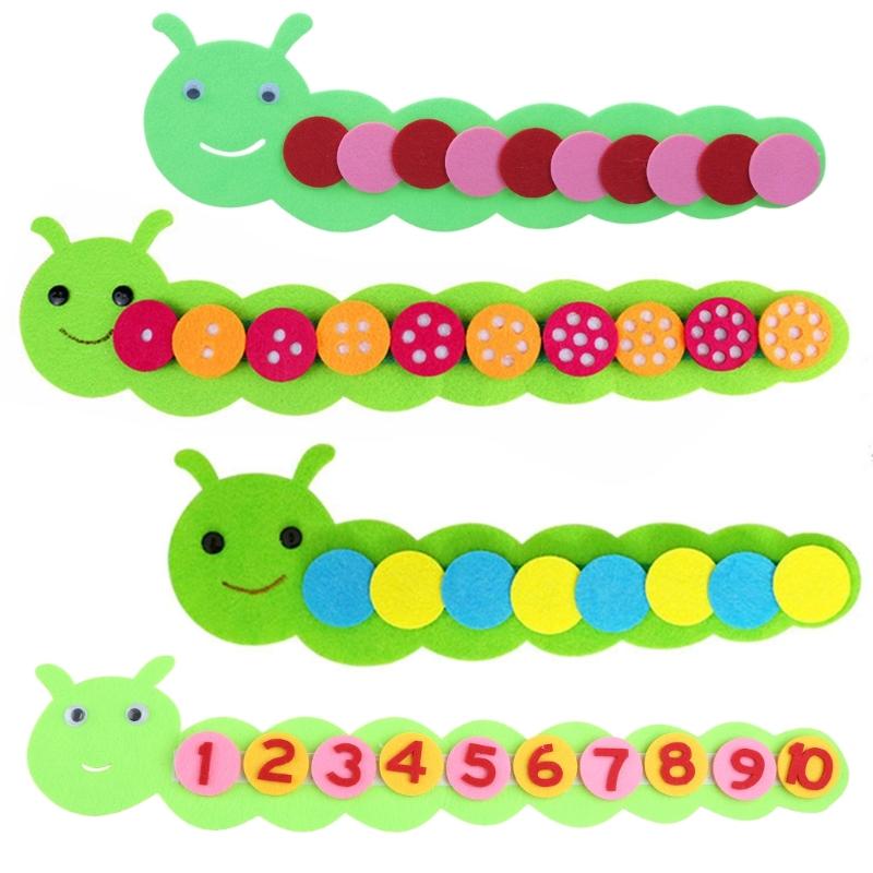 Cotton Math Tracing Counting for Intelligent Improvement Multiple Type Optional Color Sorting for Kids