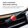 Mini Car Cleaning Brushes for AC Vents and Dashboard Detailing