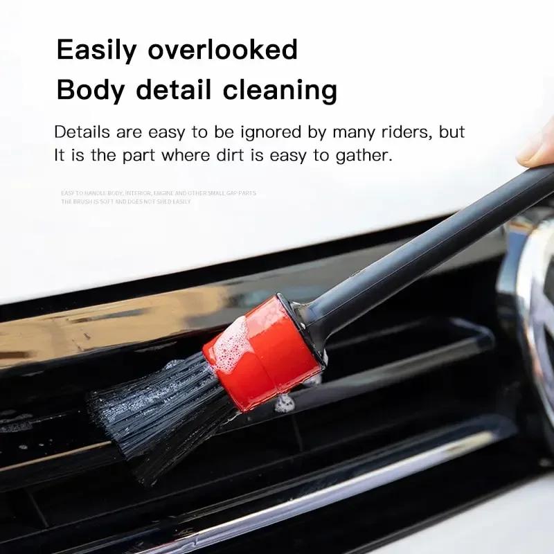 Mini Car Cleaning Brushes for AC Vents and Dashboard Detailing