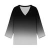 Long Sleeve Shirts for Women V Neck Gradient Womens Long Sleeve Tops Casual Long Sleeve T Shirt Women Comfortable Long Sleeve Going Out Tops for Women