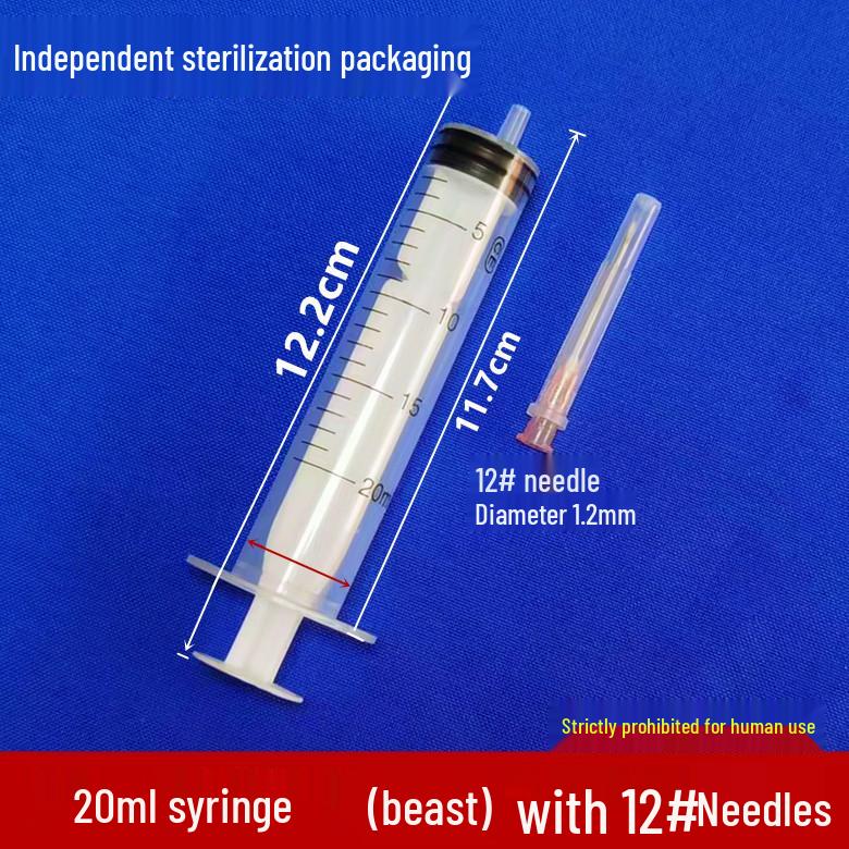 500ml Large Capacity Plastic Syringe for Adhesive Dispensing, Feeding, or Enema Use