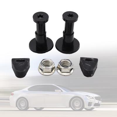 Durable Versatile Tailgate Door Latch Strikers Bolt with Nut Rubber Stop Bumper For SUV Truck Automobile Car Rear Doors