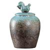 Chinese Ceramic Tea Canister: Small/Large Sealed Storage Jar for Pu'er Tea with Logo Printing
