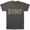 Men's Army Camo Logo T-shirt Grey
