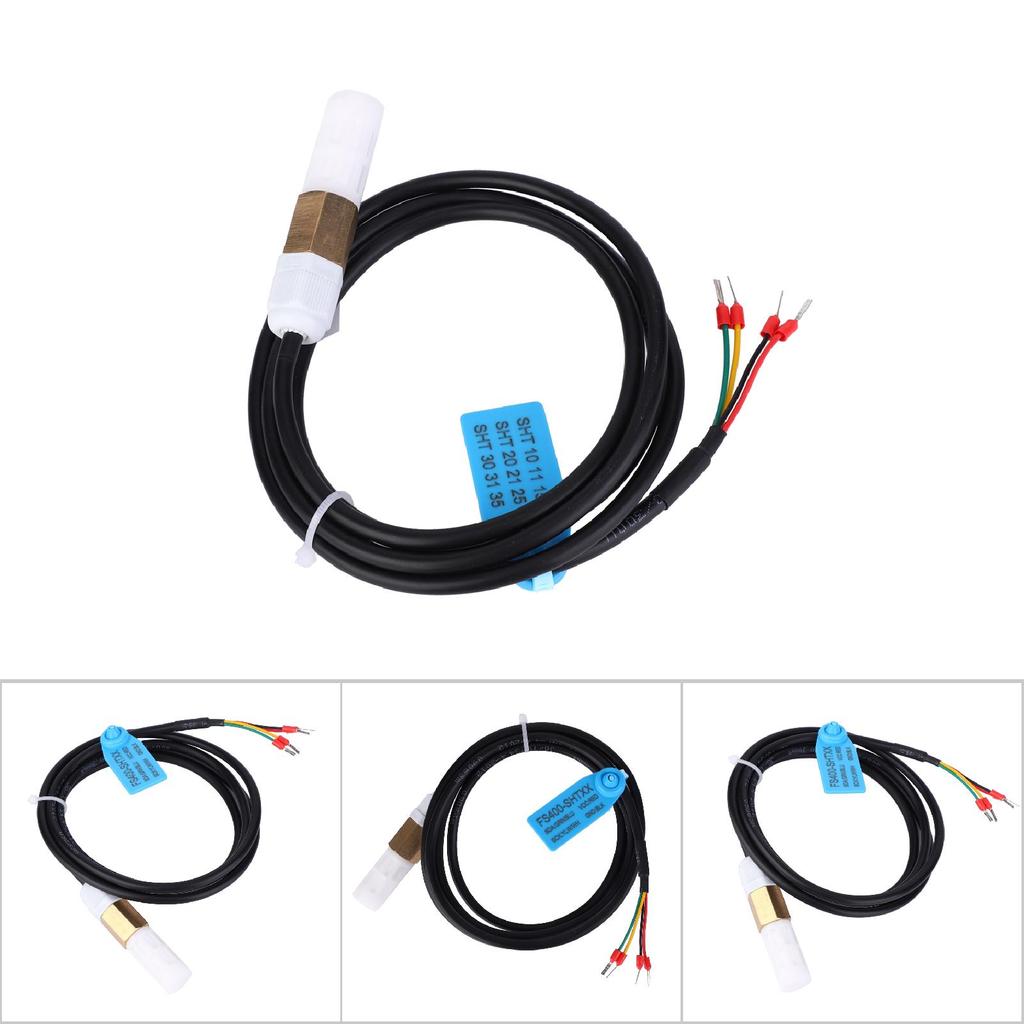 Digital Temperature Humidity Sensor Copper Plastic Housing High Accuracy for Soil (SHT30)