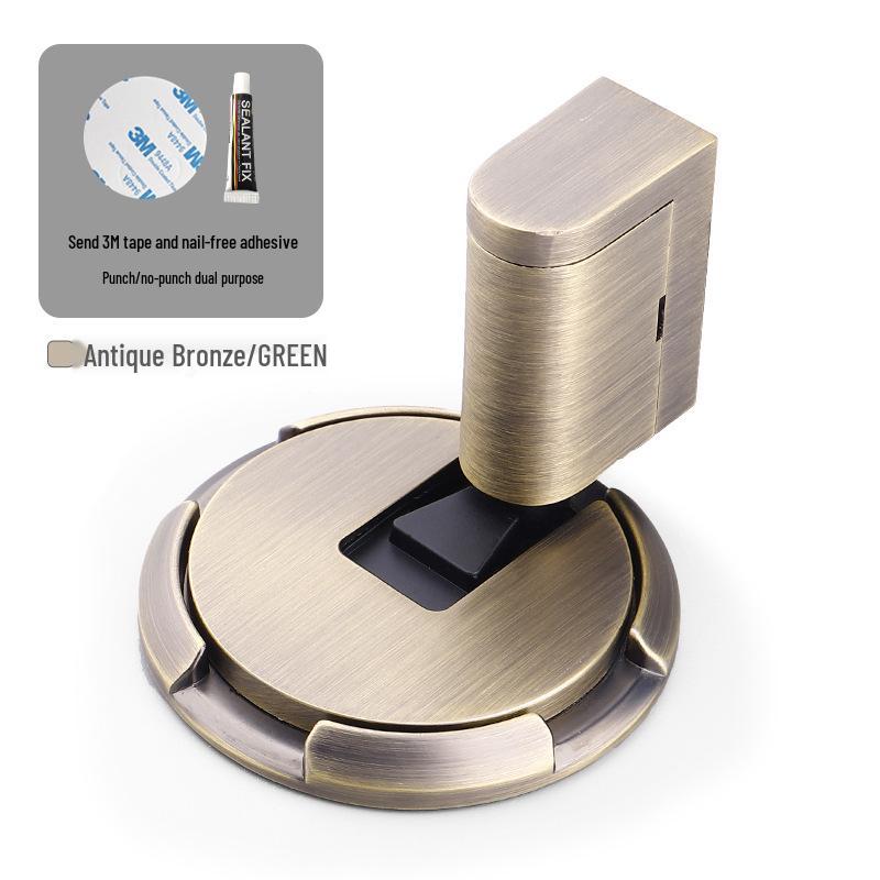 

Бесшумный невидимый механический дверной стопор без сверления для ванной/спальни