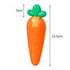 Cute Carrot Shape 2-In-1 Garbage Clip Dust Stain Removal Shovel Kitchen Sink Cleaning Tools Bathroom Hair Catchers Clips