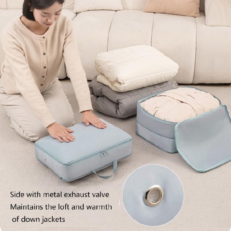 Versatile Storage Solution For Down Garments Quilt Breathable Fabric Prevents Moisture Odor Premium Sateen Construction