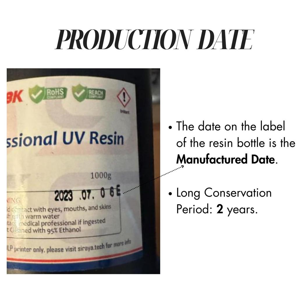 Siraya Tech Build Resin (1kg) - Semi-tough resin that combines toughness and resolution, allowing for tapping of screw threads, etc. For LCD/DLP print
