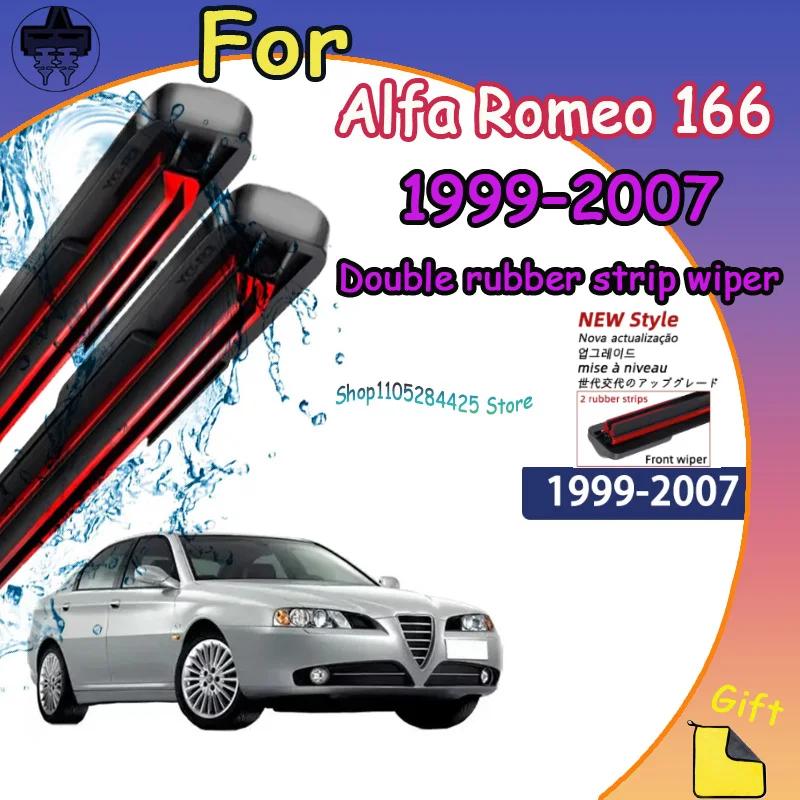 

For Alfa Romeo 166 1999-2007 Compatible Durable Silent Front Wiper Blade Car Windshield Car Window Accessory красный