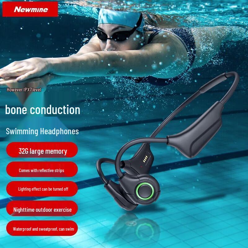 Newmine GE06 Bone Conduction Bluetooth Sports Headphones