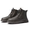 Nouvelles bottes Martin chaussures montantes britanniques pour hommes chaussures d'outillage de mode polyvalentes chaussures de voyage de loisirs quotidiennes