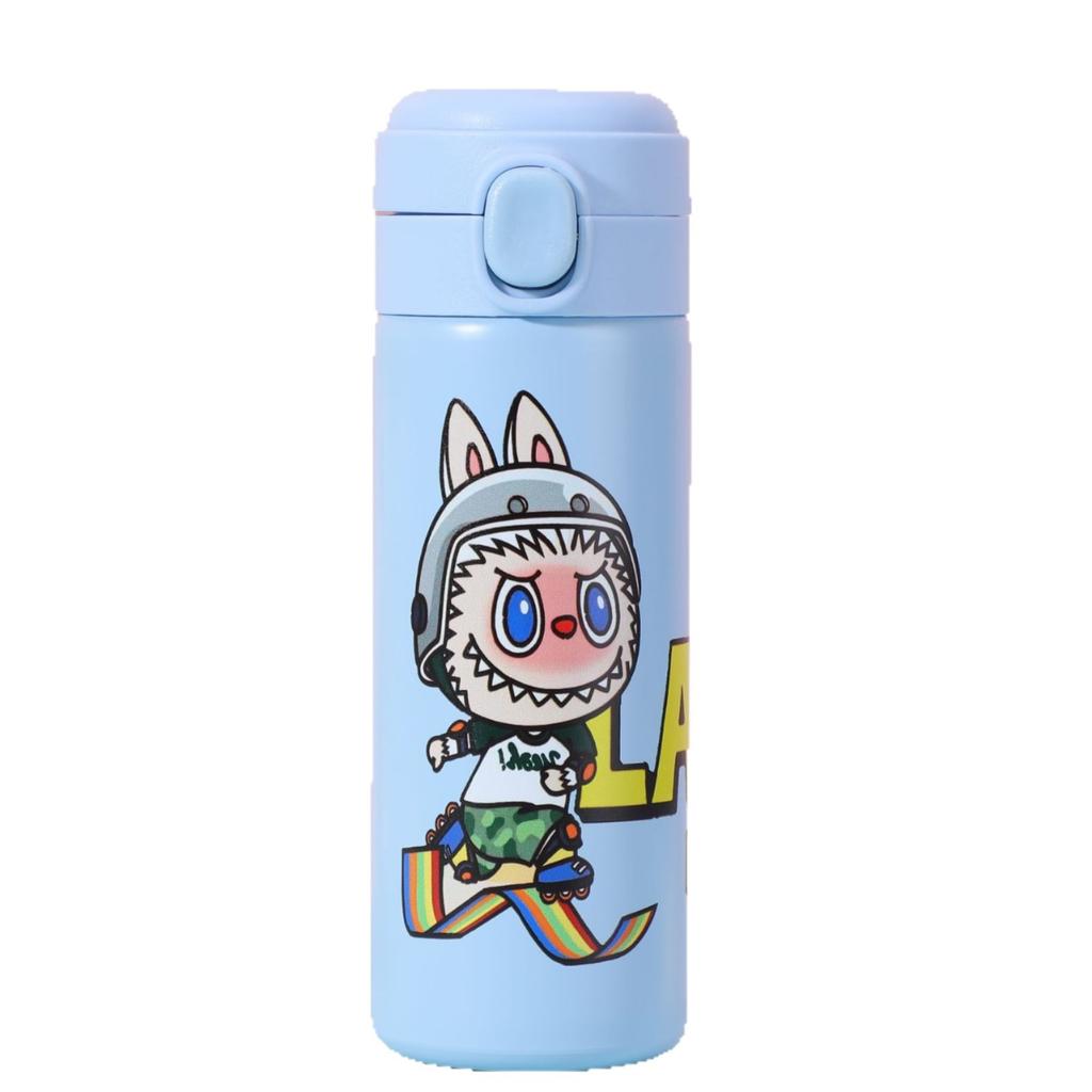 Cartoon Pattern Bouncing Cup Car Pea Cup High Value 304 Stainless Steel Vacuum Thermos Cup
