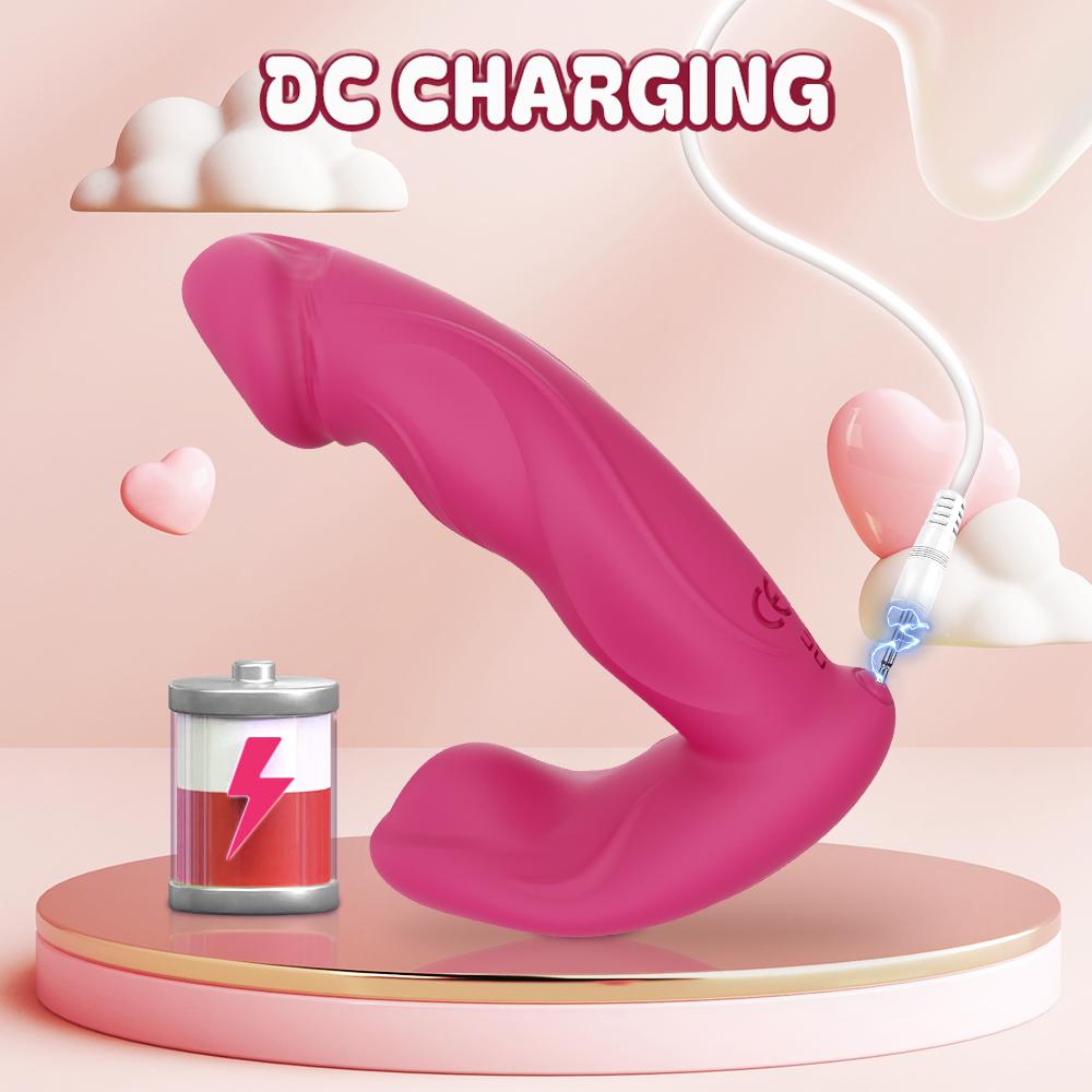 Drahtlose Fernbedienung G-Punkt Klitoris-Sauger Klitoris-Stimulator Paare Dildo Höschen Vibratoren Sexspielzeug Shop für Frauen Erwachsene 18