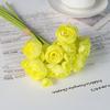 Yousheng Artificial Ranunculus Asiaticus Realistic Fake Silk Flower Home Office Wedding Party DIY Bouquets Faux Flower Centerpieces Decoration