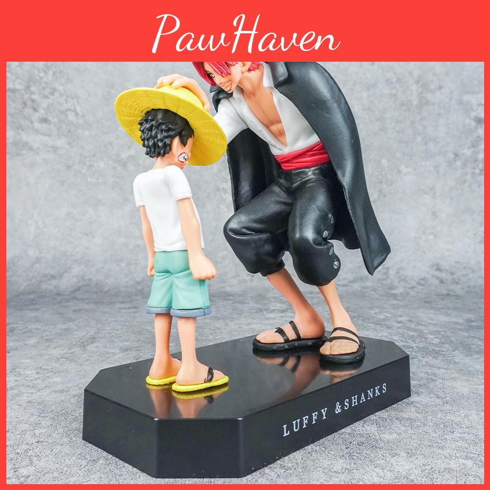One Shanks Piece And Luffy Pvc Anime Model Ornament For Teen And Gift Collectors