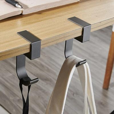 Portable Hanging Bag Hook Student Desk Side Hanging Bag Artifact Removable Mobile Handbag Holders Multi-functional Table Hook