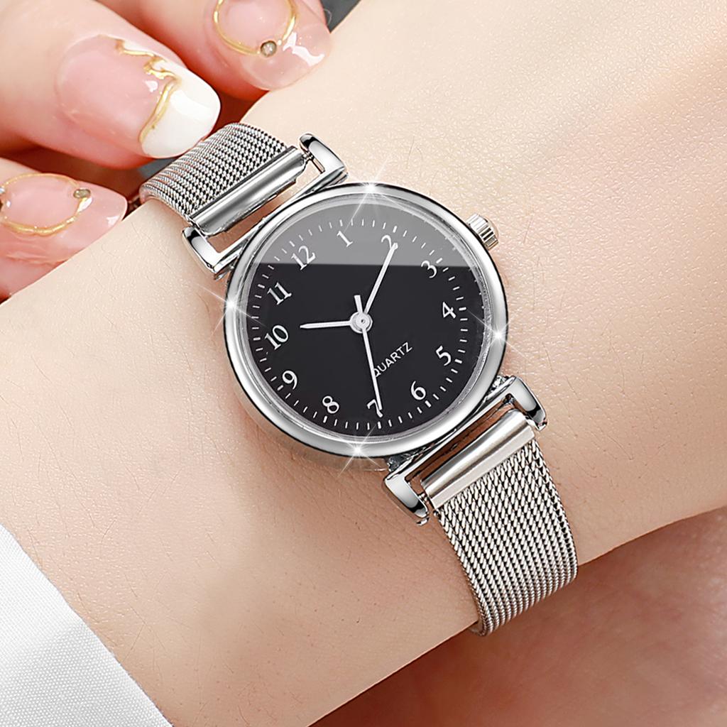 4PCS/Set Fashion Women's Watches Small Dial Ladies Quartz Watch Clock Reloj Mujer Relogio Feminino