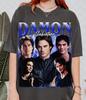 T-shirt Vintage Comfort Colors Damon Salvatore, Regalo per Donna e Uomo T-shirt Unisex