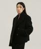 Nebeleverywear Merino Wool Double Coat_Black