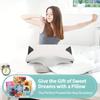 Rebound Memory Foam Butterfly Pillow Breathable Neck Protection Special-shaped Memory Pillow Sleeping Cervical Pillow Bone Correction Pillow