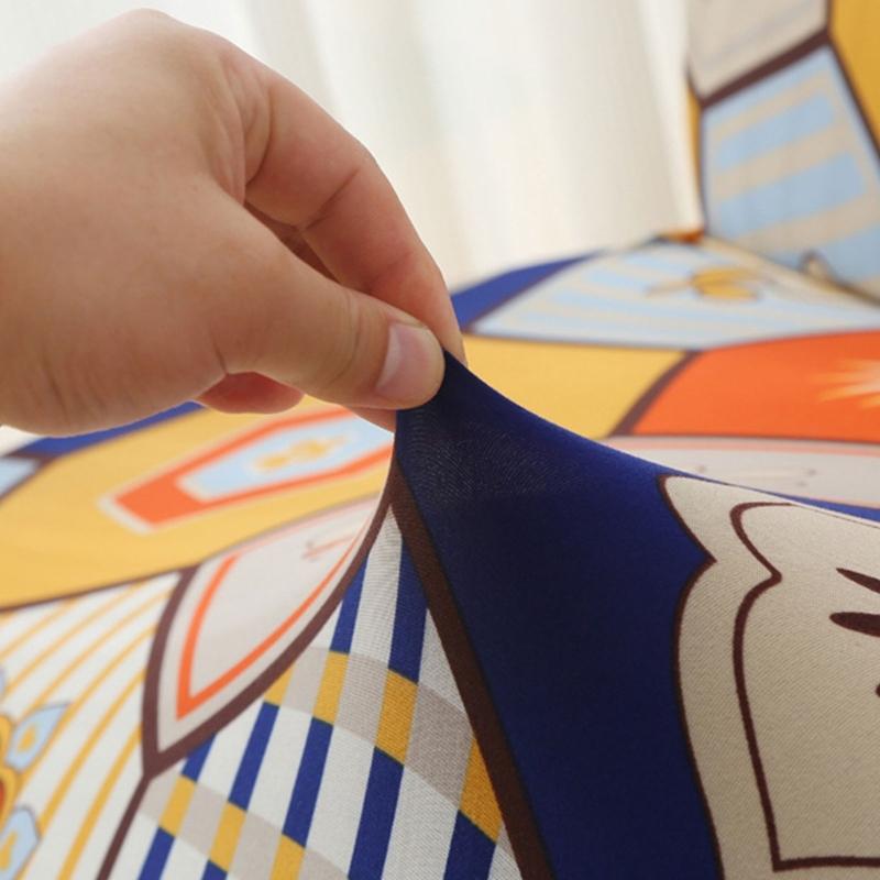 Foldable Sofa Bed Slipcover Armless Futon Stretch Couch Cover for Small Space