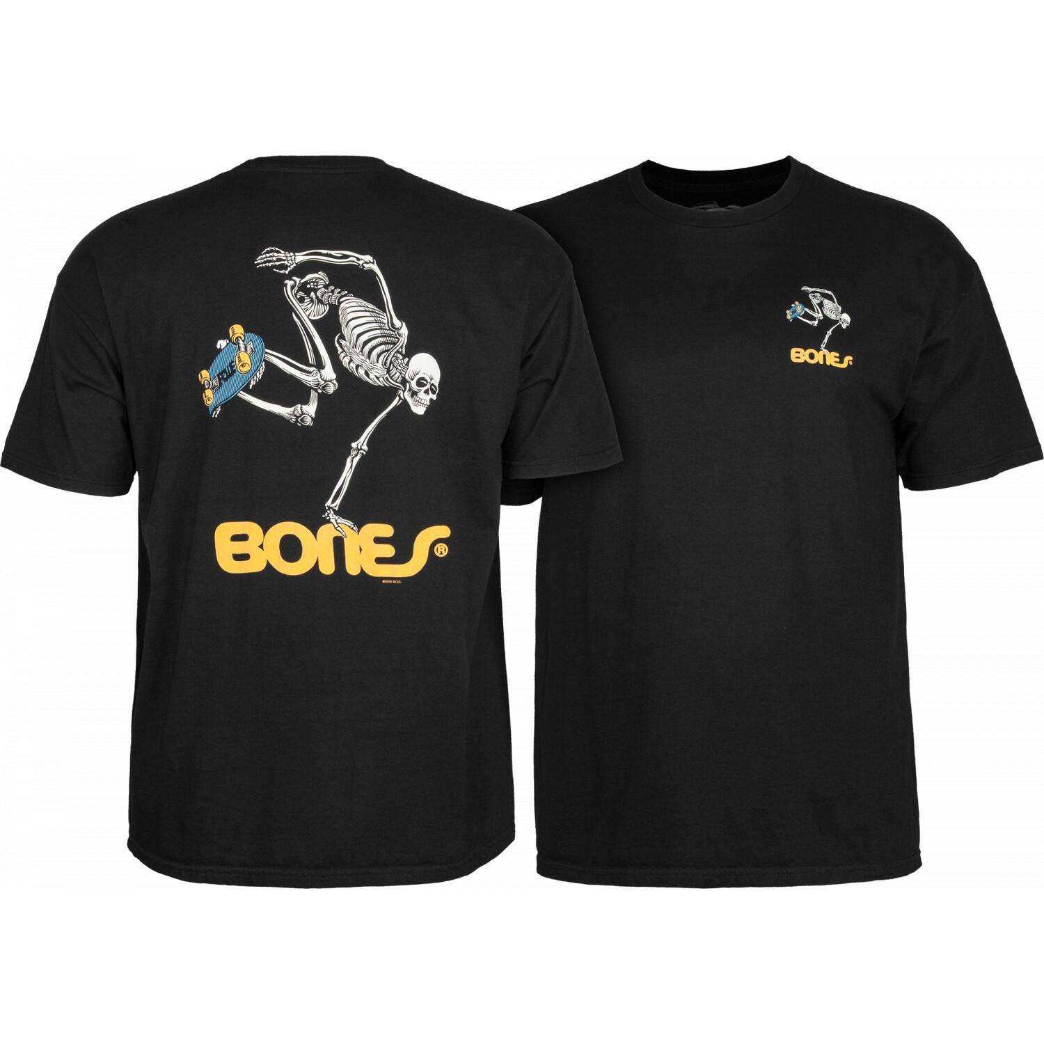 New Powell Peralta Skateboard Shirt Skate Skeleton Black XL