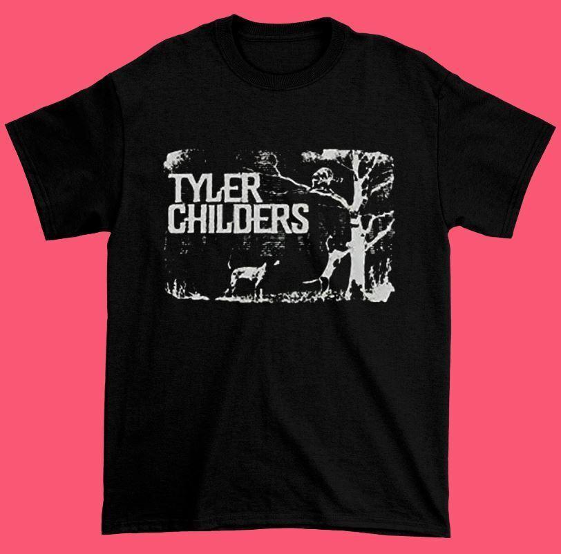 Tyler Childers Logo Short Sleeve Black Men S-2345XL T-shirt Unisex T-Shirt M