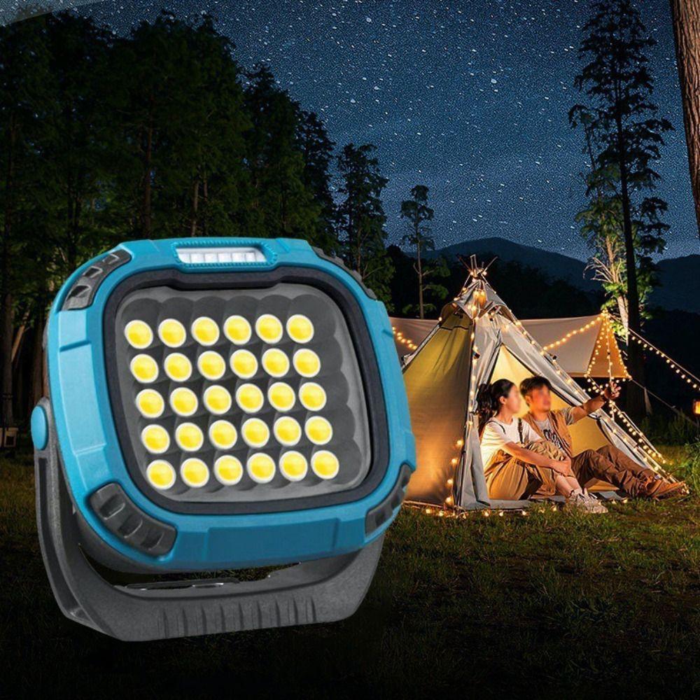 Cordless Design Emergency Light Strong Light COB Work Light LED Camping Flashlight Garage Repair