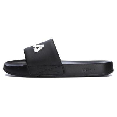 Drifter Mode Rétro Maison Semelle Composite Graffiti Antidérapant Sandales à Glissière Chaussures Homme Noir F12M322501FBK