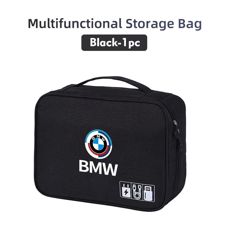 

Car USB Data Cable Organizer Headset Charging Treasure Box For BMW E90 E60 E93 E87 G01 G20 X3 X5 F30 F20 G05 G06 G07 F07