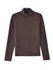 310g Women's Winter Double-Sided Brushed Half-High Collar Long Sleeve Thermal Base Layer Top