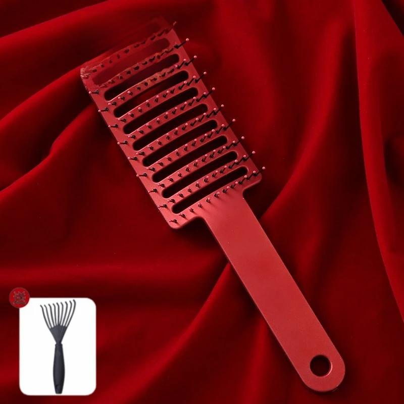 Women's Special Hair Brush Rolling Comb Airbag Comb Portable Massage Fluffy Hair Curling Brush For Head