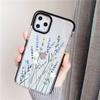Simple Lavender Mobile Phone Case iPhone15 Summer New Transparent Case Apple 17 Anti-drop Protective Case 16 Girls