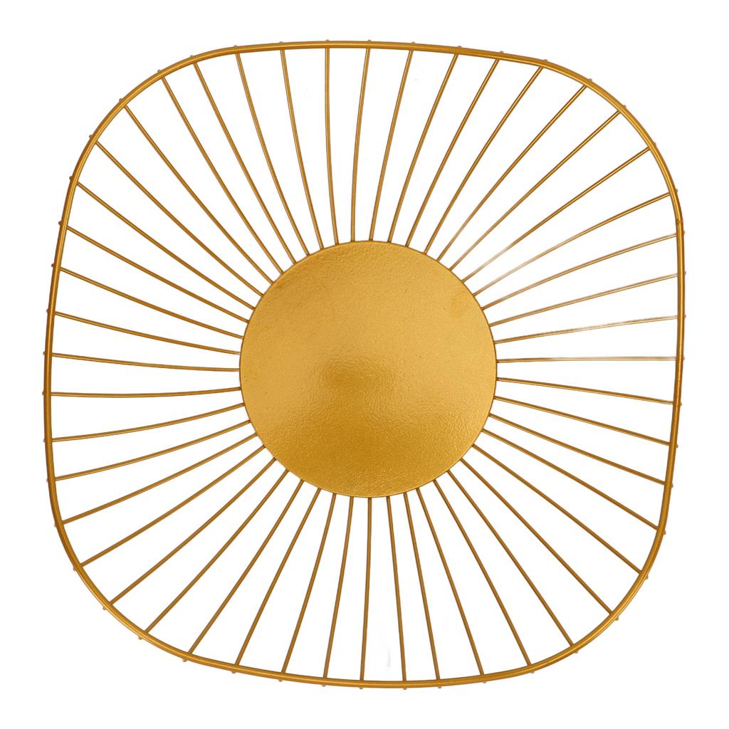 Wire Fruit Bowl Simple Wire Style Strong Durable Metal Large Capacity Metal Fruit Basket for Fruits