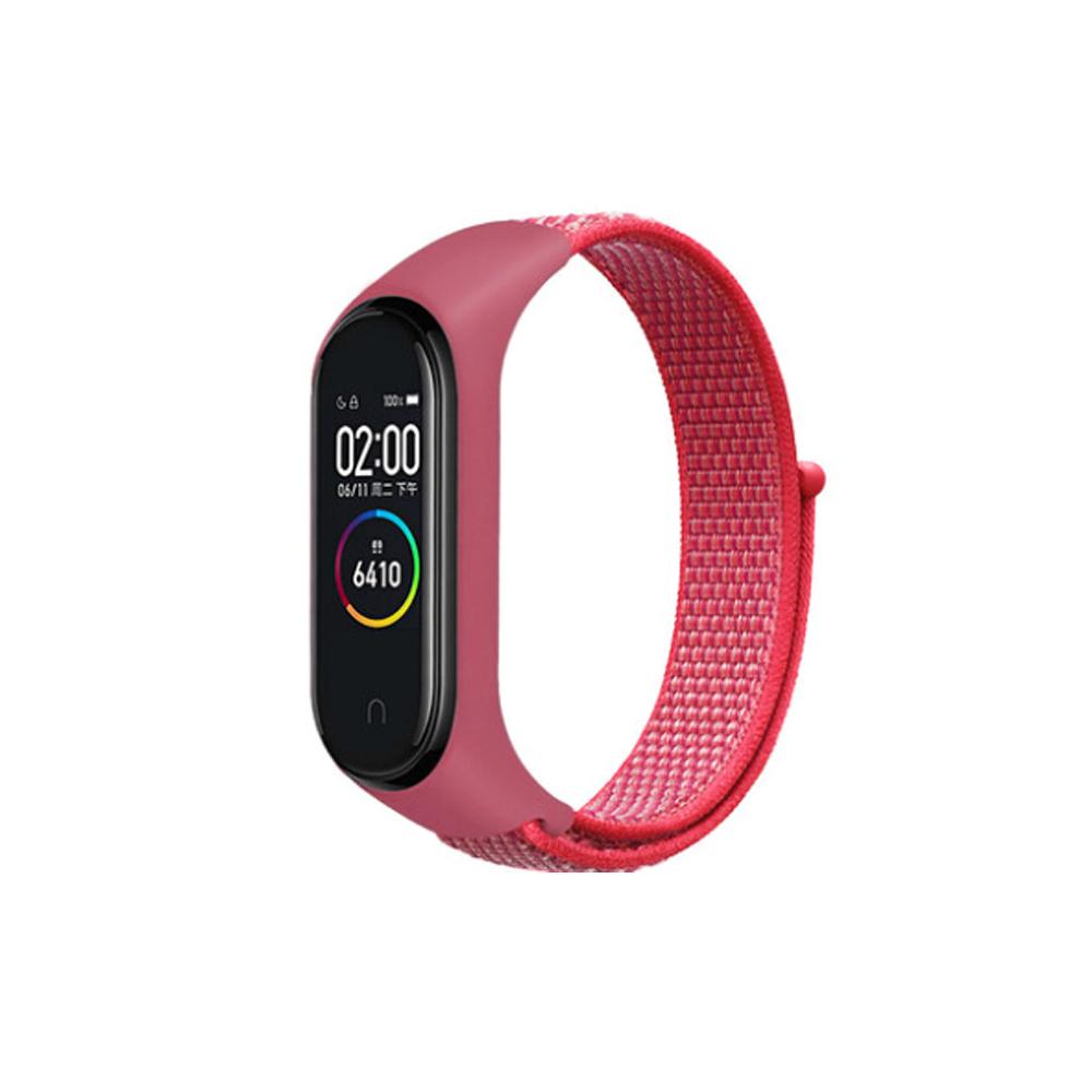 Nylon Schlaufenarmband für Xiaomi Mi Band 9 8 Geflochtenes Verstellbares Ersatz-Uhrenarmband Sportarmband für Mi Band 8 7 6 5 4 3 Armband