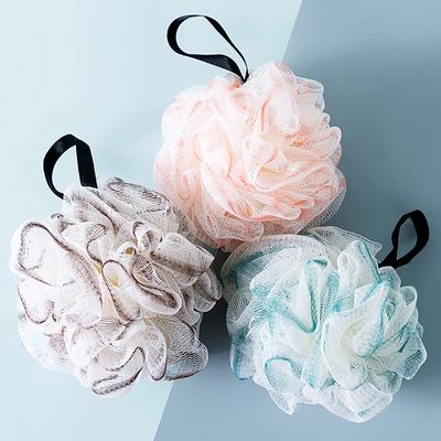 1 Pc גדול כדור אמבטיה עשיר בועת מגבת אמבט Scrubber גוף ניקוי רשת מקלחת לשטוף ספוג אביזרי אמבטיה