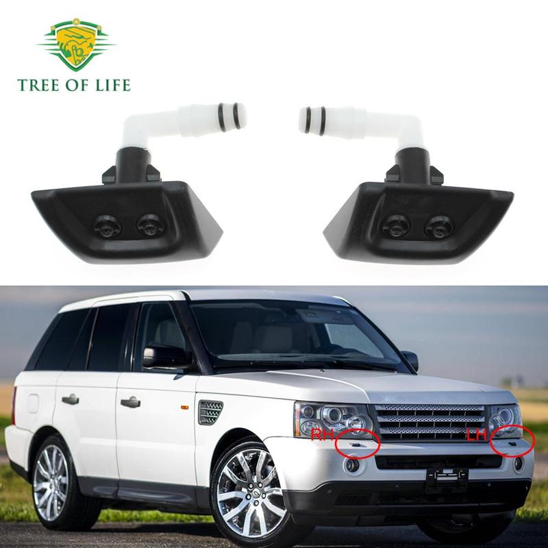 For Range Rover Sport 2005 2006 2007 2008 2009 LH&RH Front Bumper Headlight HeadLamp Wiper Washer Jet Sprayer