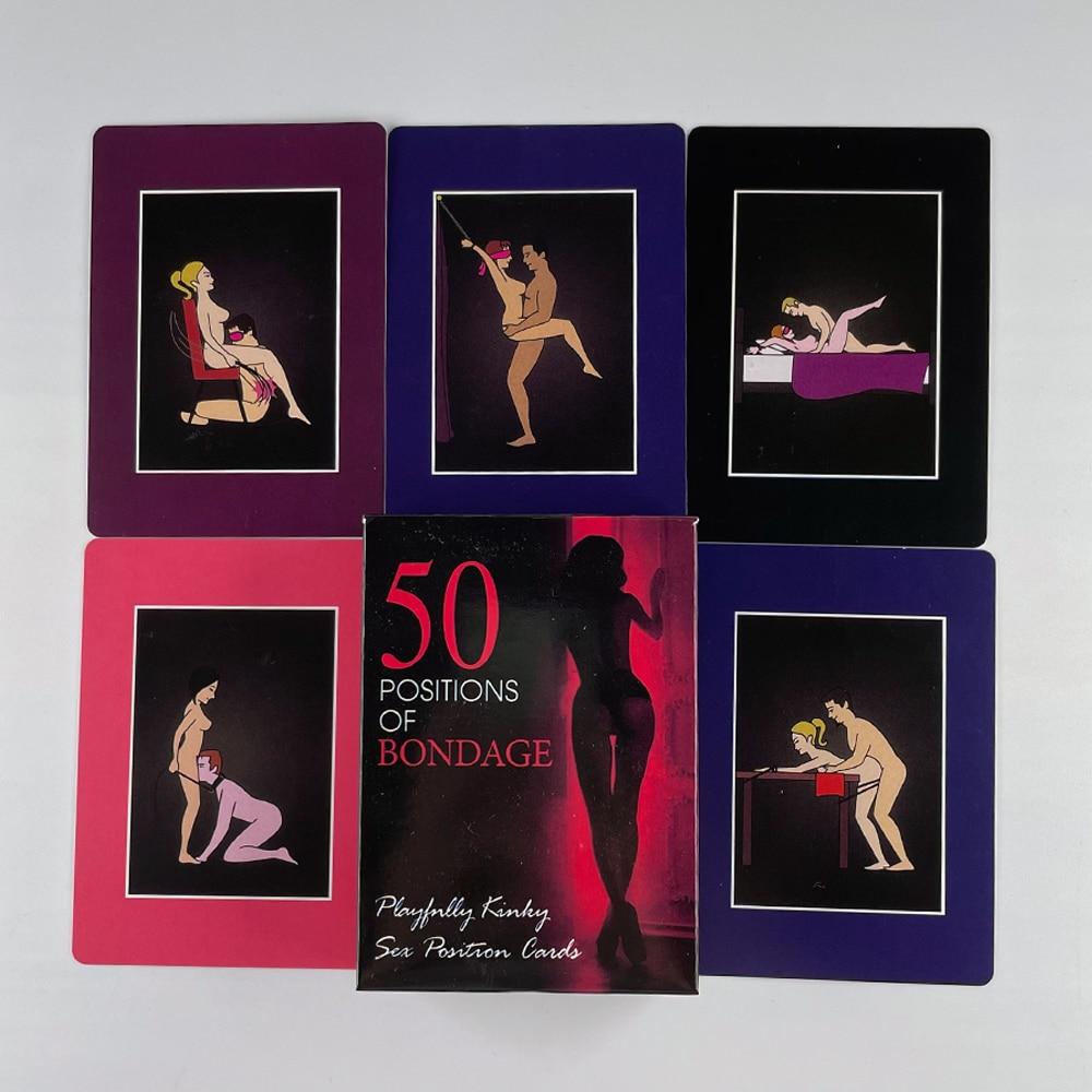 Sexual Positions Sex Position Cards In English 50 Positions of Bondage