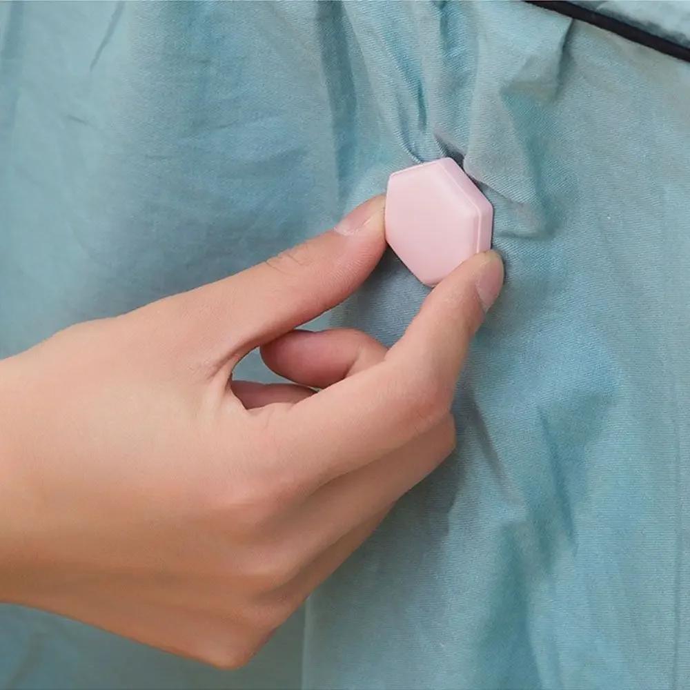 4Pcs Modern Non-slip Bed Sheet Clip Invisible Anti-run Quilt Sheet Holder Bed Sheet Angle Fixed Buckle Quilt Fixing Tool